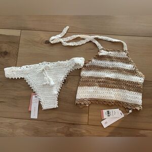 Crochet swimsuit two piece